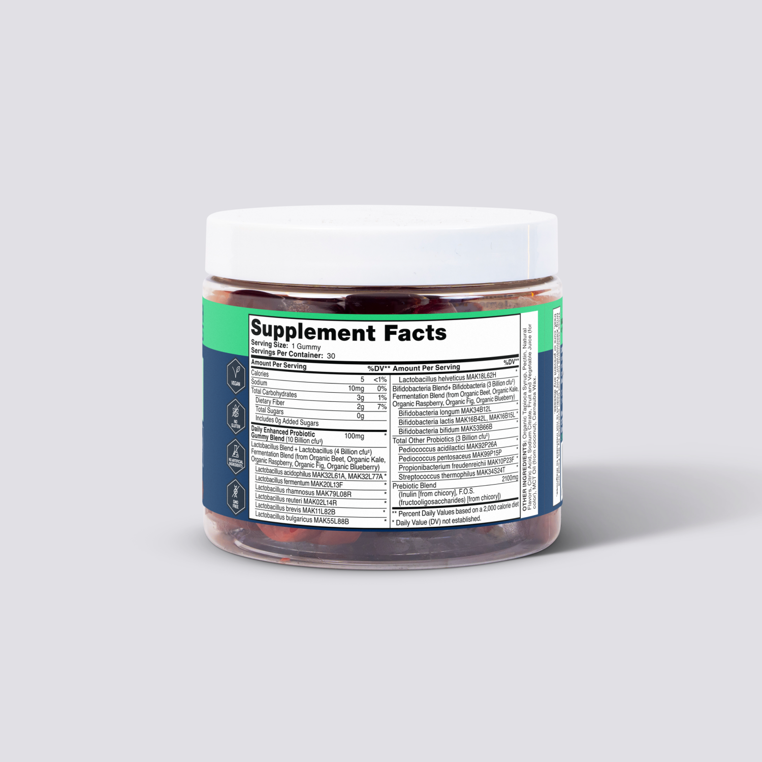 Select Gummies DAILY ENHANCED PROBIOTIC GUMMIES – Level Select CBD